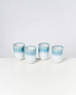 Motel a Miio Alcachofra Becher Gros Grunblau