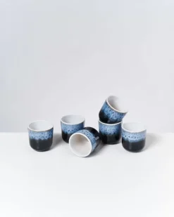 Motel a Miio Alcachofra 6Er Set Becher Klein Schwarz