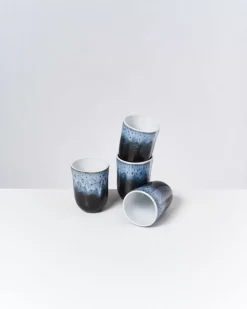 Motel a Miio Alcachofra 4Er Set Becher Gros Schwarz