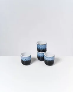 Motel a Miio Alcachofra 4Er Set Becher Klein Schwarz