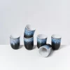 Motel a Miio Alcachofra 6Er Set Becher Gros Schwarz