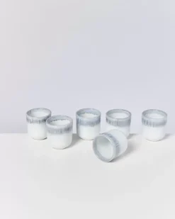 Motel a Miio Alcachofra 6Er Set Becher Klein Graublau