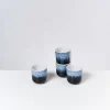 Motel a Miio Alcachofra 4Er Set Becher Klein Schwarz