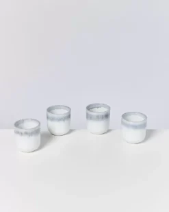 Motel a Miio Alcachofra 4Er Set Becher Klein Graublau