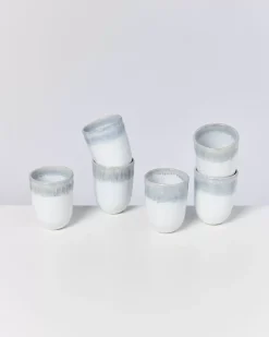 Motel a Miio Alcachofra 6Er Set Becher Gros Graublau