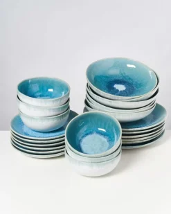Motel a Miio Alcachofra Grunblau - 24 Teiliges Set