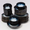 Motel a Miio Alcachofra Schwarz - 40 Teiliges Set