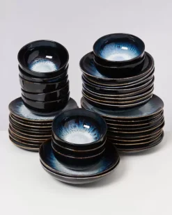 Motel a Miio Alcachofra Schwarz - 40 Teiliges Set