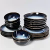 Motel a Miio Alcachofra Schwarz - 24 Teiliges Set