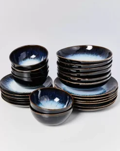 Motel a Miio Alcachofra Schwarz - 24 Teiliges Set