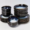 Motel a Miio Alcachofra Schwarz - 32 Teiliges Set