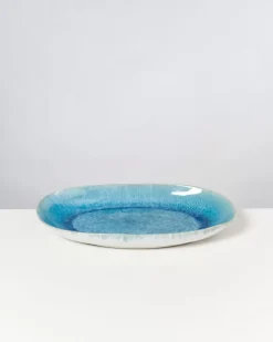 Motel a Miio Alcachofra Servierplatte L Grunblau