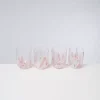 Motel a Miio Alegria 4Er Set Glas Gros Drops Rose
