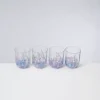 Motel a Miio Alegria 4Er Set Glas Gros Drops Lila