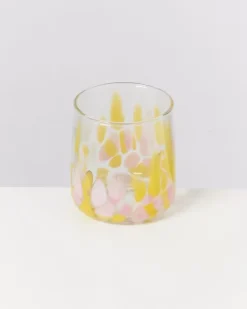 Motel a Miio Alegria Glas Klein Big Drops Rosa Gelb
