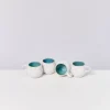Motel a Miio Areia 4Er Set Espressotasse Aqua