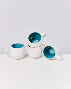 Motel a Miio Areia 4Er Set Tasse Gros Aqua