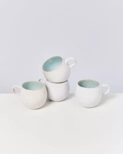 Motel a Miio Areia 4Er Set Tasse Gros Azur