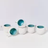 Motel a Miio Areia 6Er Set Tasse Klein Aqua