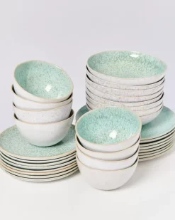 Motel a Miio Areia Mint - 32 Teiliges Set