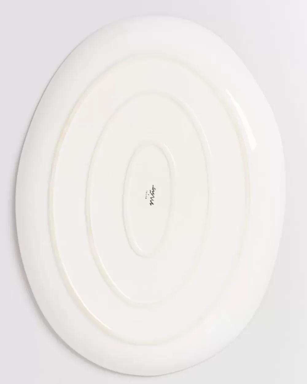Motel a Miio Areia Servierplatte Oval Xl Grau