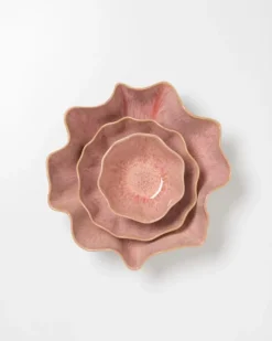 Motel a Miio Areia Shell Servierschale Pink