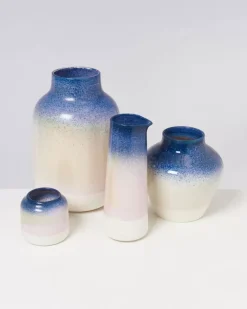 Motel a Miio Bebe Vase Blau Rosa Gesprenkelt