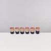Motel a Miio Bica 6Er Set Espressobecher Pink Navy Cream