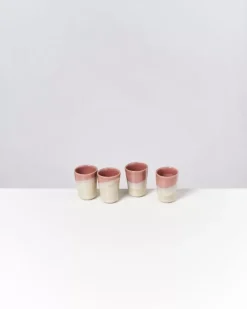 Motel a Miio Bica 4Er Set Espressobecher Pink Cream