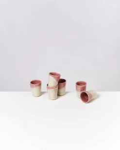 Motel a Miio Bica 6Er Set Espressobecher Pink Cream