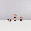 Motel a Miio Bica 4Er Set Espressobecher Pink Navy Cream