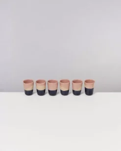 Motel a Miio Bica Espressobecher Pink Navy Cream