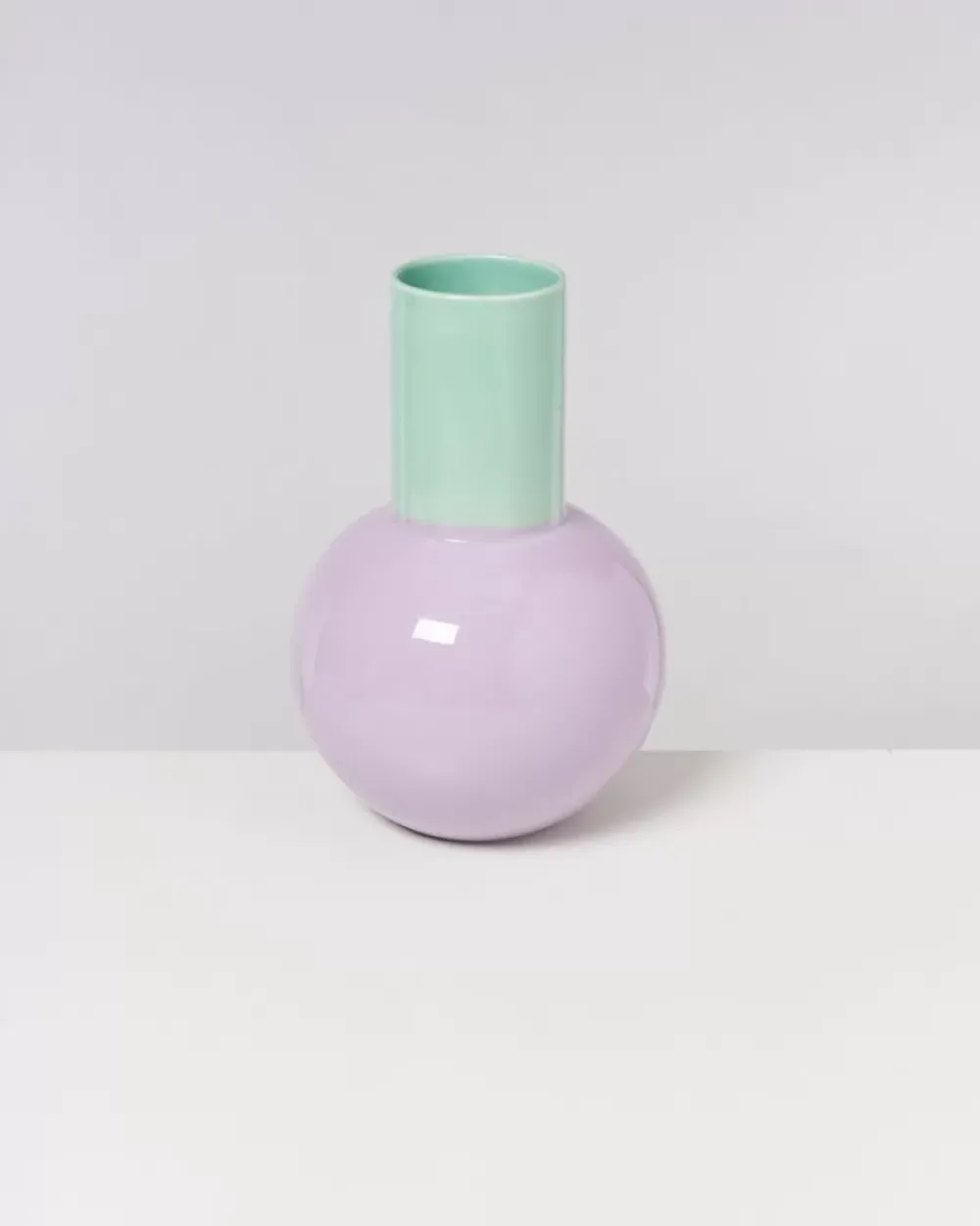 Motel a Miio Bola Vase L Pastell Mint Lila