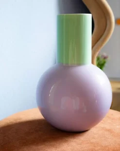Motel a Miio Bola Vase L Pastell Mint Lila