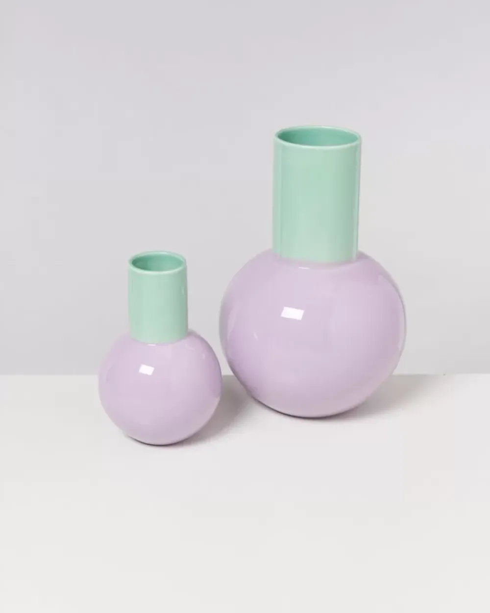 Motel a Miio Bola Vase L Pastell Mint Lila
