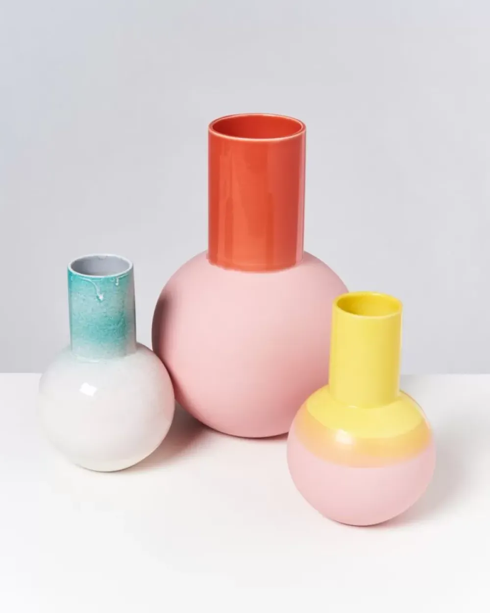 Motel a Miio Bola Vase L Rose Coral