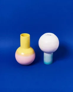 Motel a Miio Bola Vase M Gelb Rose
