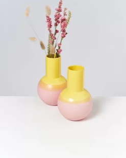 Motel a Miio Bola Vase M Gelb Rose