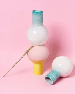 Motel a Miio Bola Vase M Gelb Rose