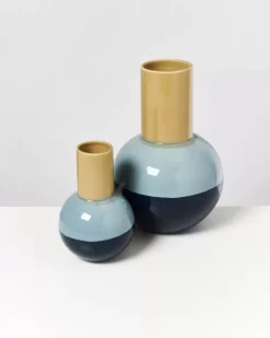 Motel a Miio Bola Vase M Grun Mint Navy