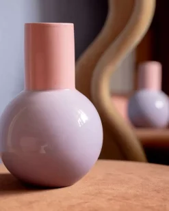 Motel a Miio Bola Vase M Lila Rosa