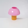 Motel a Miio Cogumelo Glaslampe Rosa Gelb