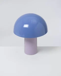 Motel a Miio Cogumelo Keramiklampe Cornflower Lila