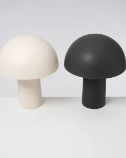 Motel a Miio Cogumelo Keramiklampe Dunkelgrun