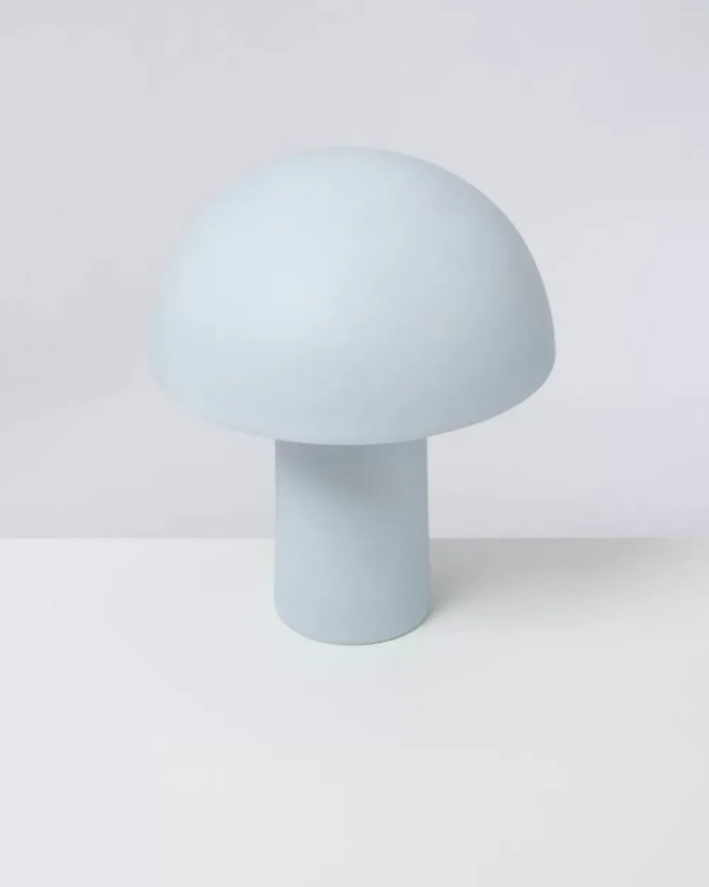 Motel a Miio Cogumelo Keramiklampe Hellblau