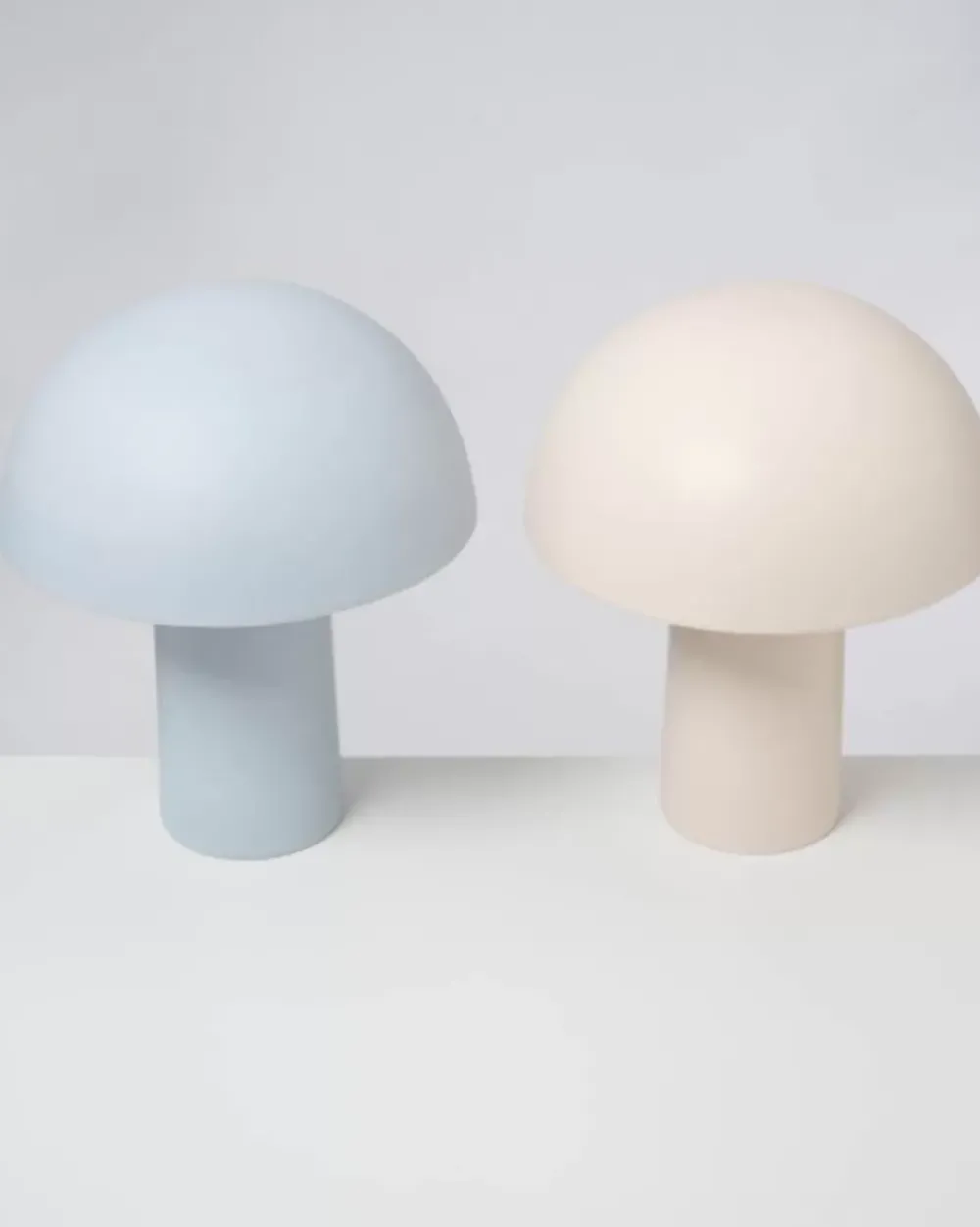 Motel a Miio Cogumelo Keramiklampe Hellblau