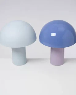 Motel a Miio Cogumelo Keramiklampe Hellblau