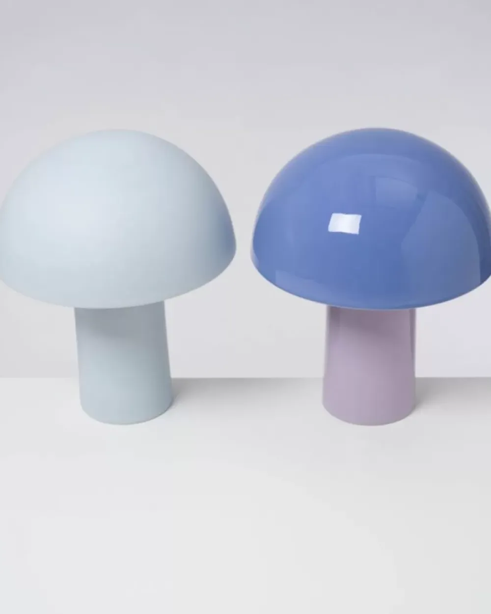 Motel a Miio Cogumelo Keramiklampe Hellblau