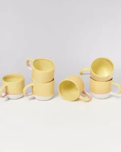 Motel a Miio Coimbra 6Er Set Teetasse Gelb
