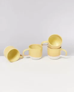 Motel a Miio Coimbra 4Er Set Teetasse Gelb